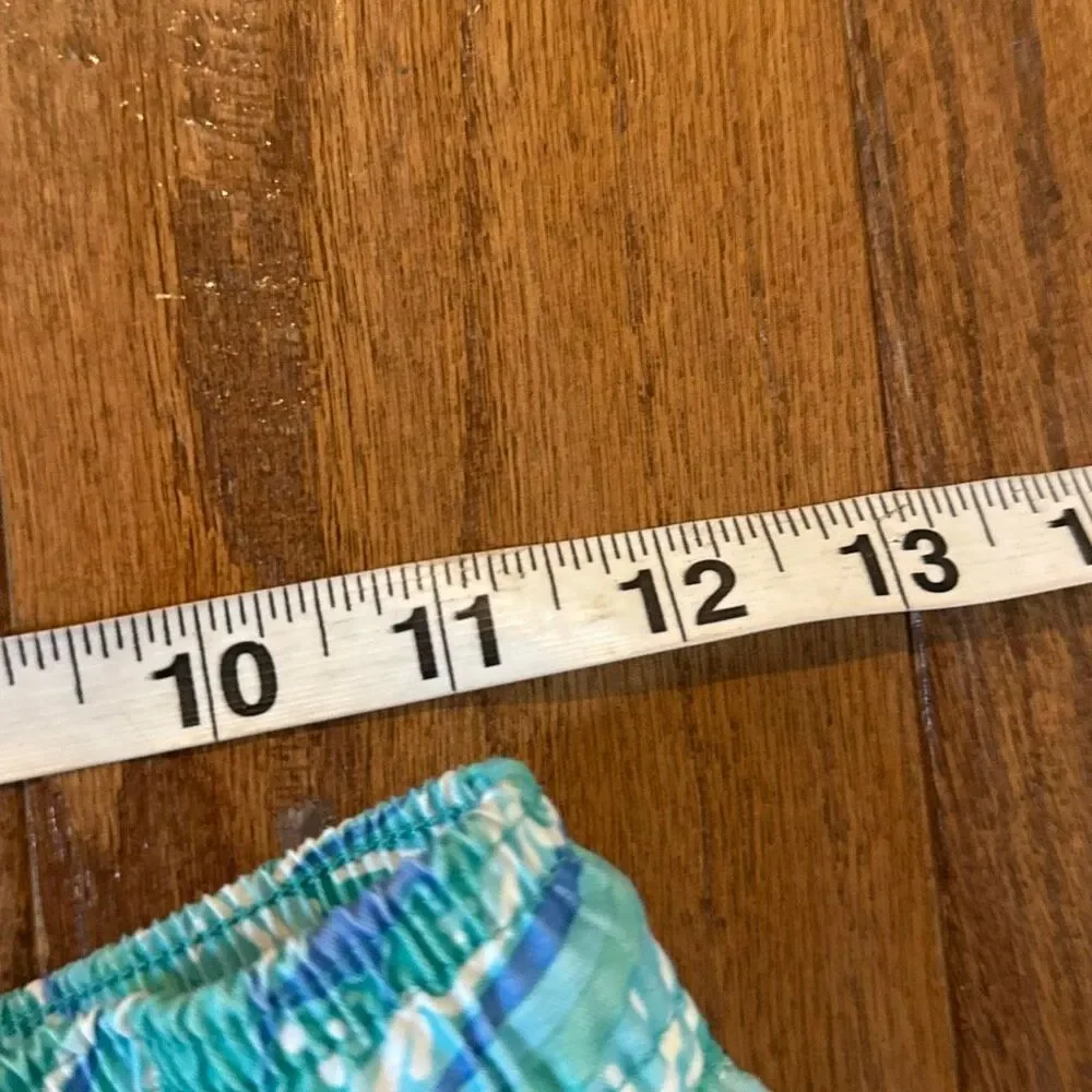 Vineyard Vines boys fish print swim trunks large (16)